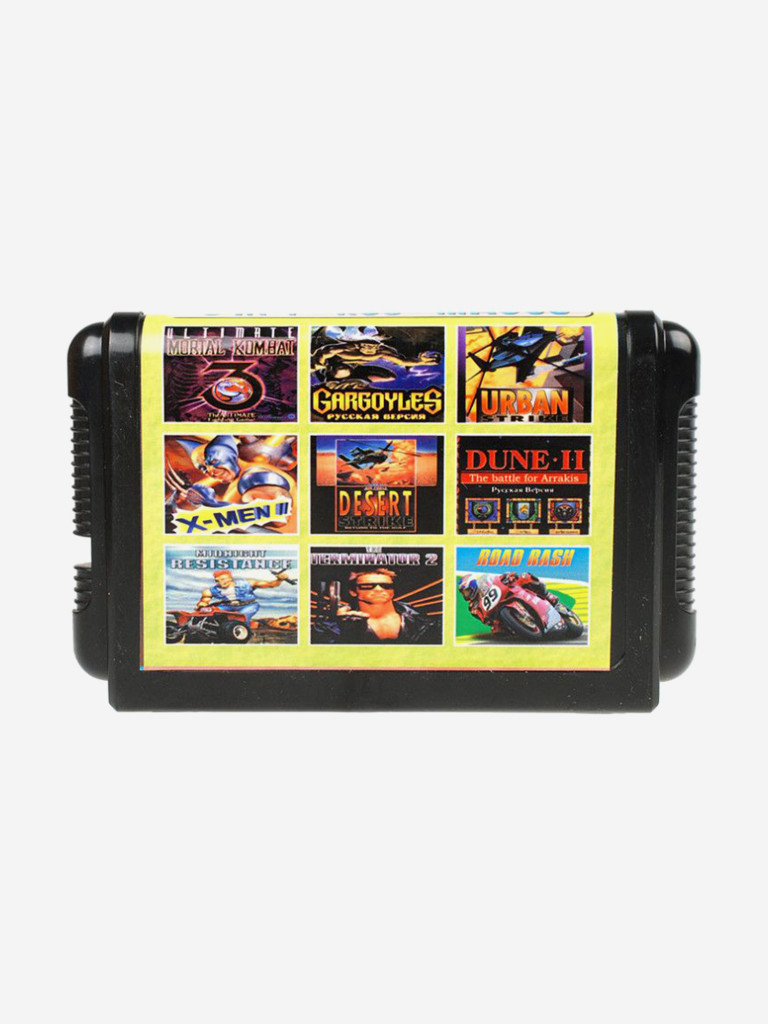 Картридж игровой DVTech 9 игр (на русском) 16bit