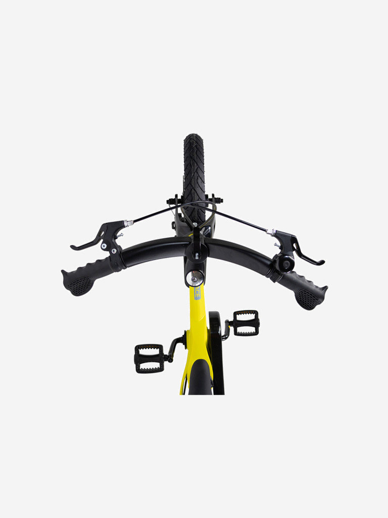 Велосипед детский Maxiscoo SPACE Deluxe Plus 14'' желтый матовый, 2026