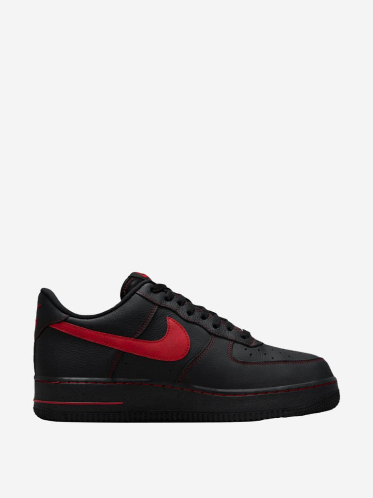 Кроссовки Nike Air Force 1 Breathable Low top Skateboard Shoes Men's Black Red