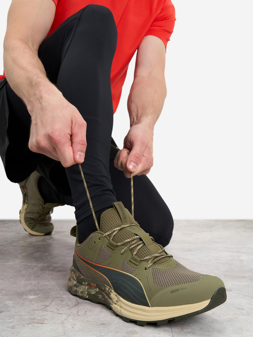 

Кроссовки мужские PUMA Reflect Lite Trail Landslide, Зеленый