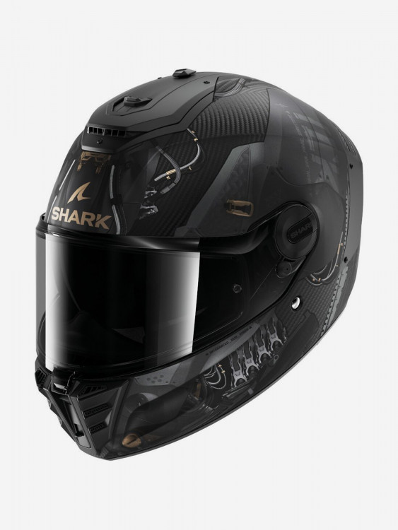 Мотошлем интеграл Shark SPARTAN RS CARBON XBOT MAT Black/Anthracite/Copper