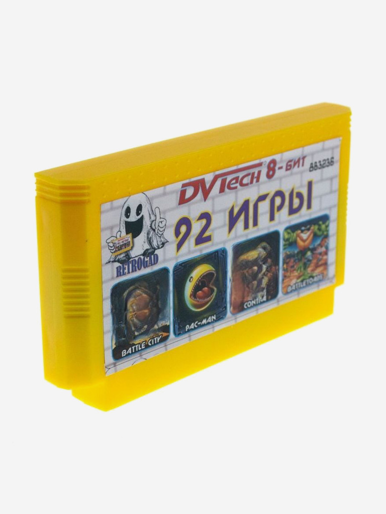Картридж игровой DVTech 8 бит 92 игры