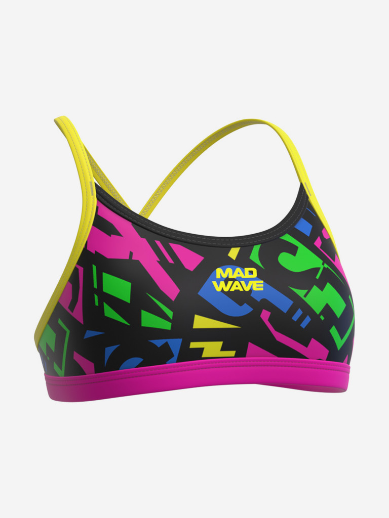 Топ спортивный Mad Wave Frisky Top Junior PBT J3 для девочек