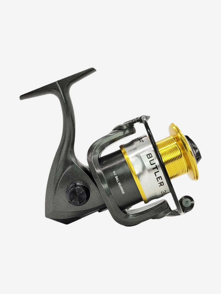 Катушка для спиннинга Nautilus BUTLER 2500, катушка для удочки с передним фрикционом