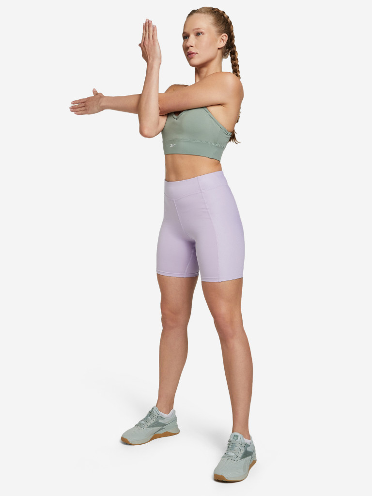 Велосипедки женские Reebok Yoga Rib Short