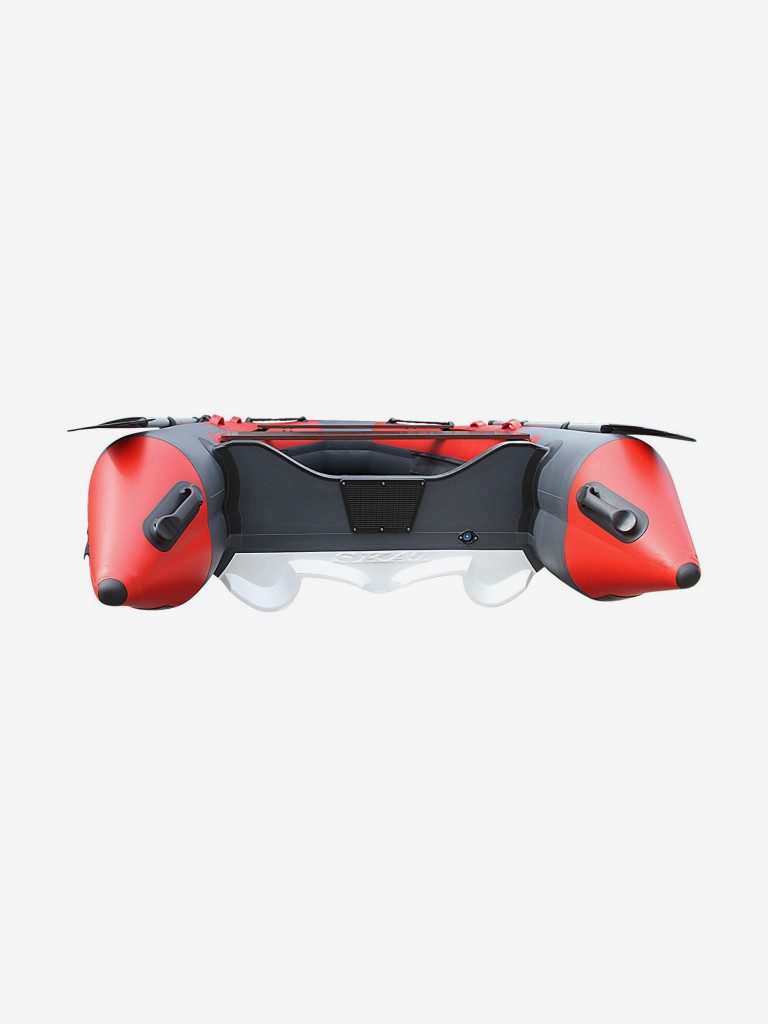 Лодка Reef Skat Triton (Риф Скат Тритон) 370 без фальшборта, серо-красная