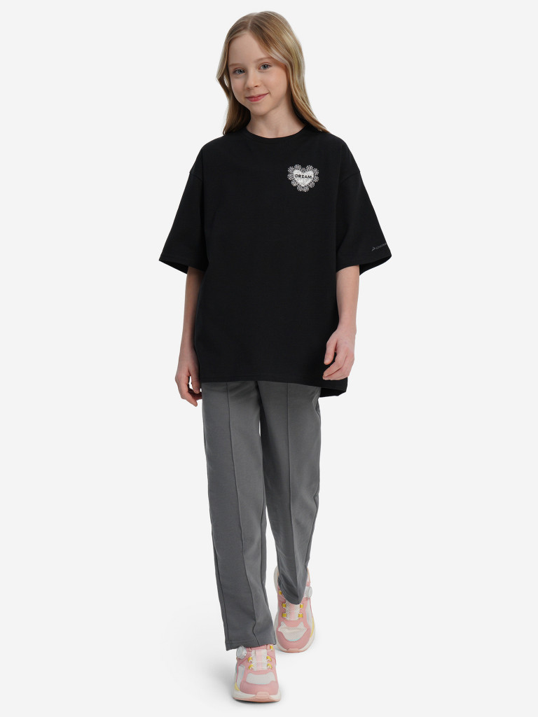 Футболка для девочек оверсайз Demix