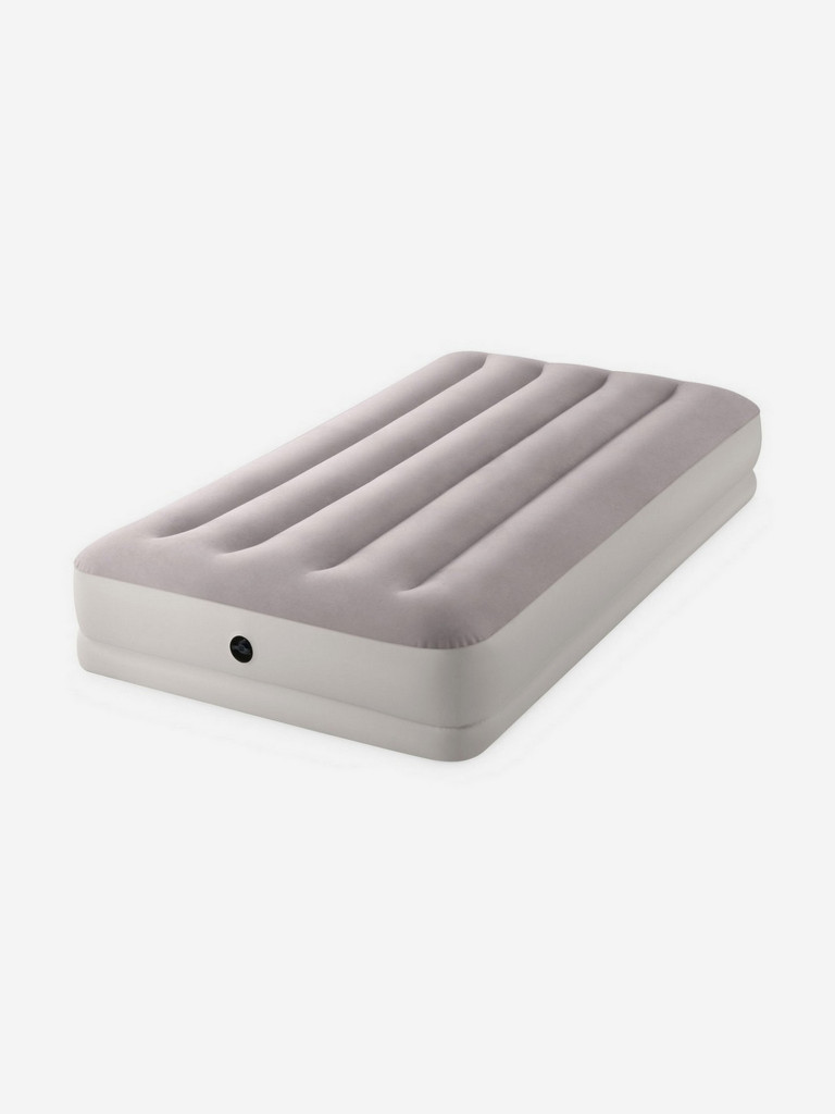 Кровать надувная Intex 64177 PRESTIGE MID-RISE, Twin, 99х191х30 см, с насосом USB