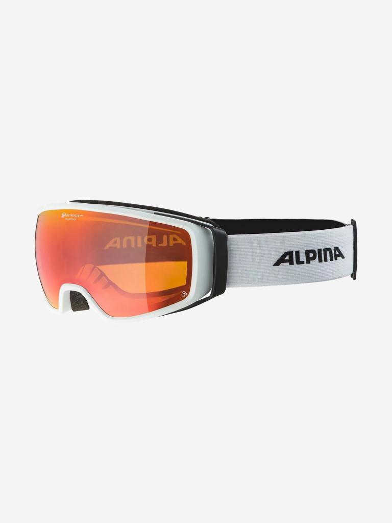 Горнолыжные очки Alpina Double Jack Planet Q-Lite White Matt