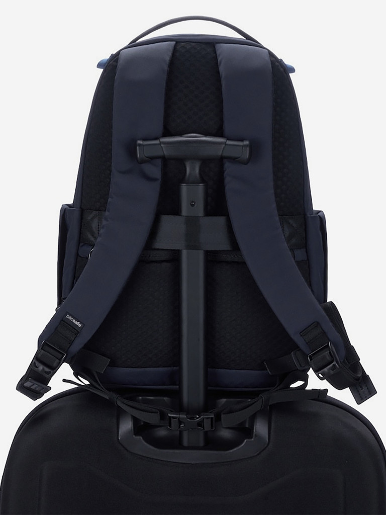 Рюкзак антивор Pacsafe V 16L All-around Backpack, синий, 16 л.