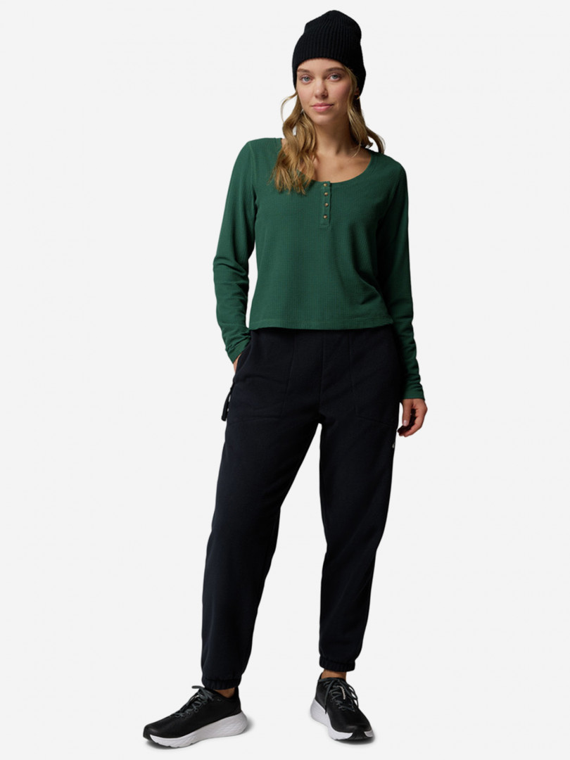 фото Брюки женские columbia sequoia grove fleece pant, черный