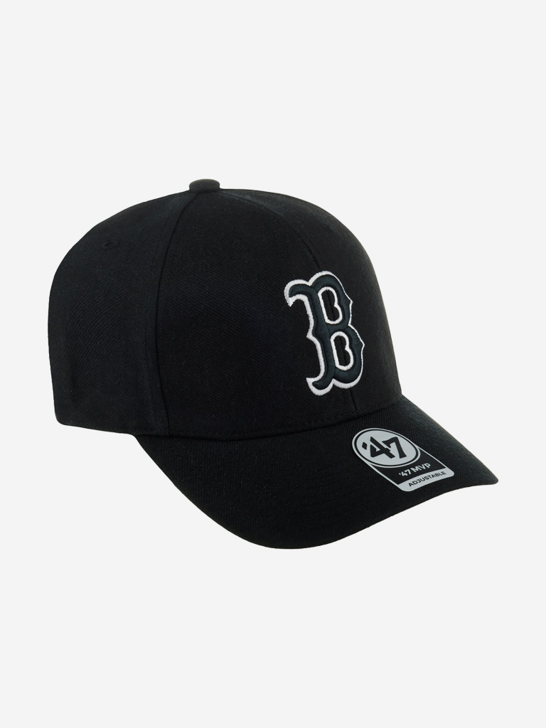 Бейсболка 47 BRAND B-MVP02WBV-BKA Boston Red Sox MLB (черный)