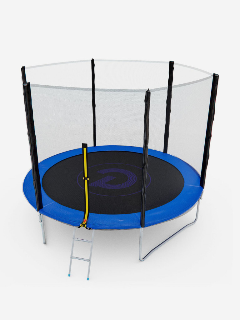 Батут с сеткой DFC PELPO 10ft с лестницей, BLUE