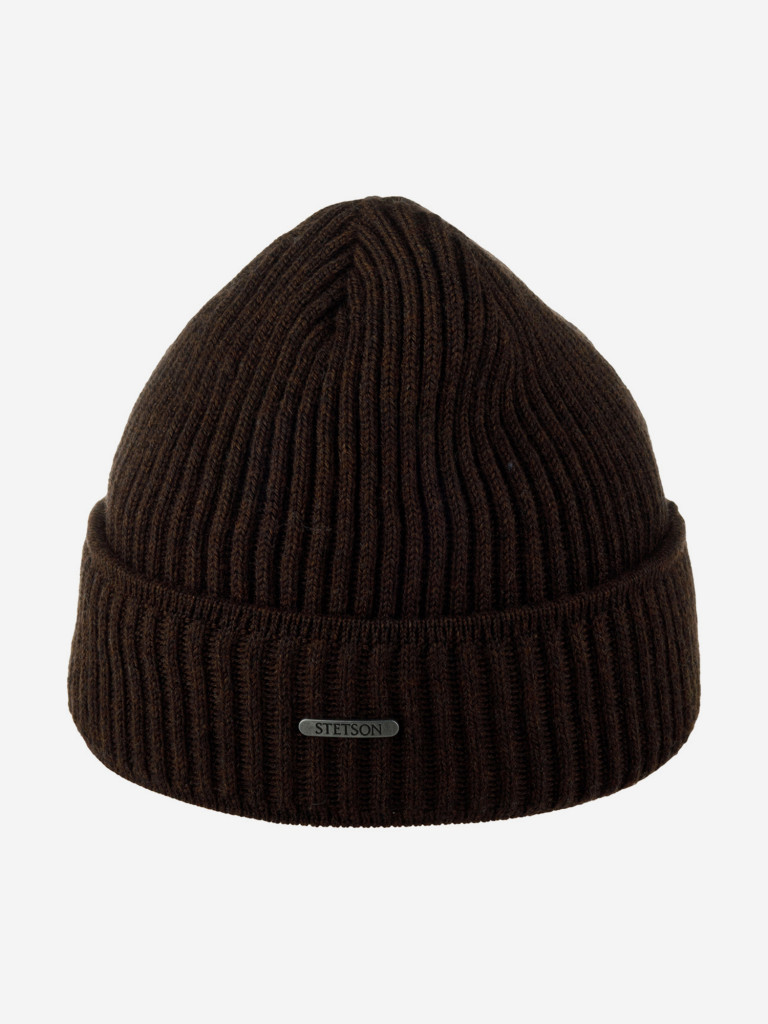 Шапка с отворотом STETSON 8529301 PARKMAN (коричневый)