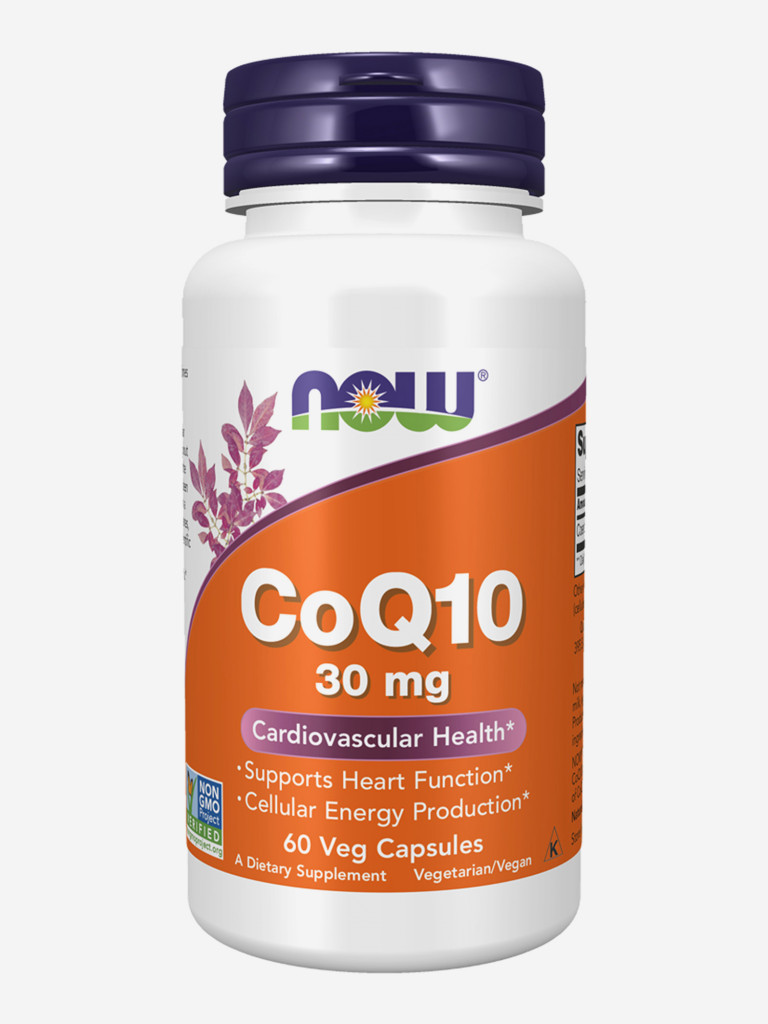 NOW CoQ10 30 мг, 60 капс