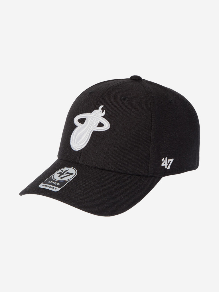 Бейсболка 47 BRAND K-MVP27WBV-BKA Miami Heat NBA (черный)