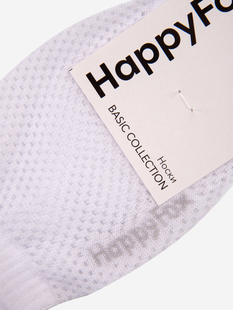 Носки женские Happyfox 6 пар, укороченные, в сетку