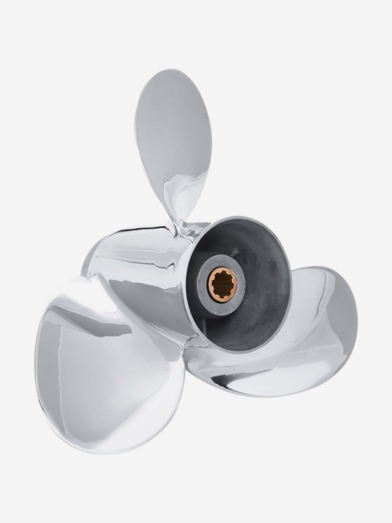 Гребной винт Skipper для Yamaha 8-20HP, нержавеющий, диаметр 9 1/4", шаг 10", 3 лопасти