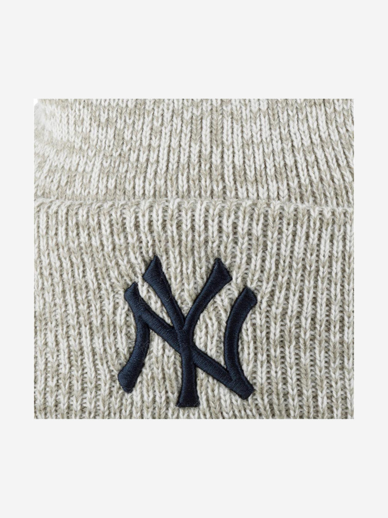 Шапка с отворотом 47 B-BRNFZ17ACE New York Yankees MLB (серый)