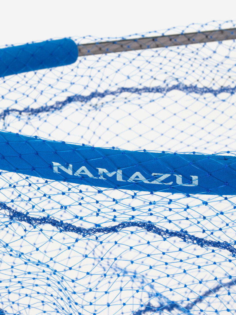 Голова подсачека Namazu Pro, квадратный обод с подгибом 55х45 см + EVA, леска