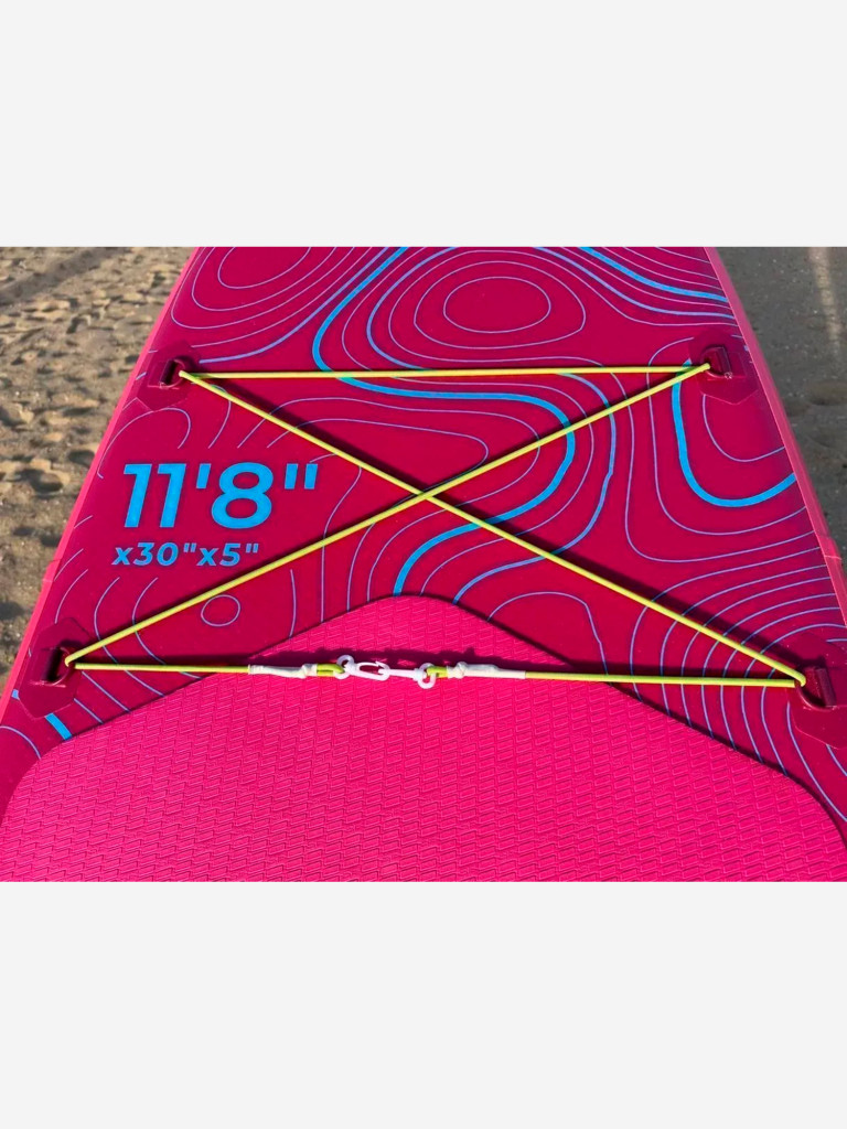 Сапборд SUP face Travel 11.8x30x5 2025, 356x76x12 см, 10 кг