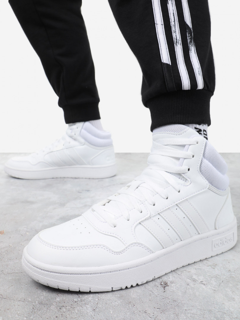 Кеды женские adidas Hoops 3.0 Mid 28615970299 Белый, размер 36.5,36,38,37.5,35.5, фото 1