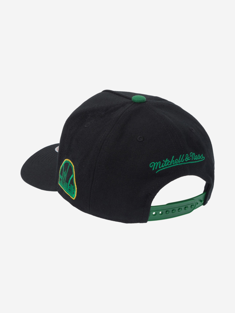 Бейсболка MITCHELL NESS HP12159-SSUBLCK Seattle Supersonics NBA