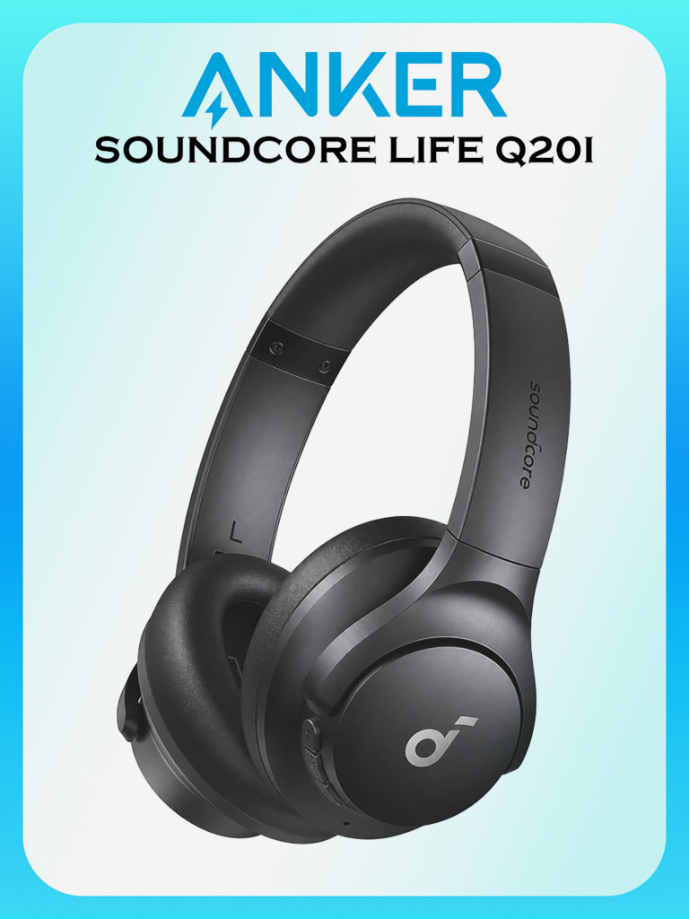 Наушники беспроводные Anker Soundcore Q20I, черные