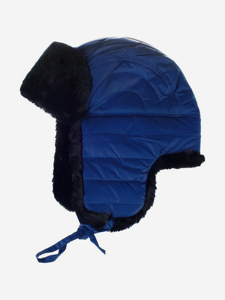 Шапка-ушанка STETSON 9295901 BOMBER CAP GLASS FIBER (синий)