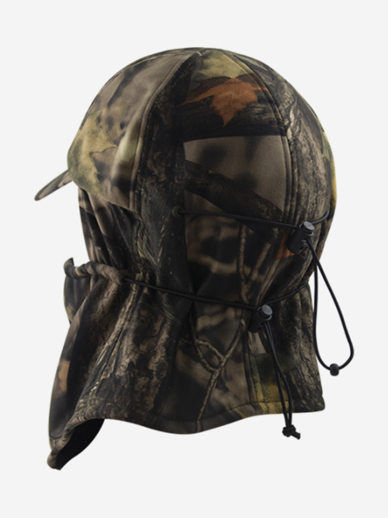 Бейсболка для рыбалки и охоты (кепка мужская)-маска Alaskan Camo Face Mask