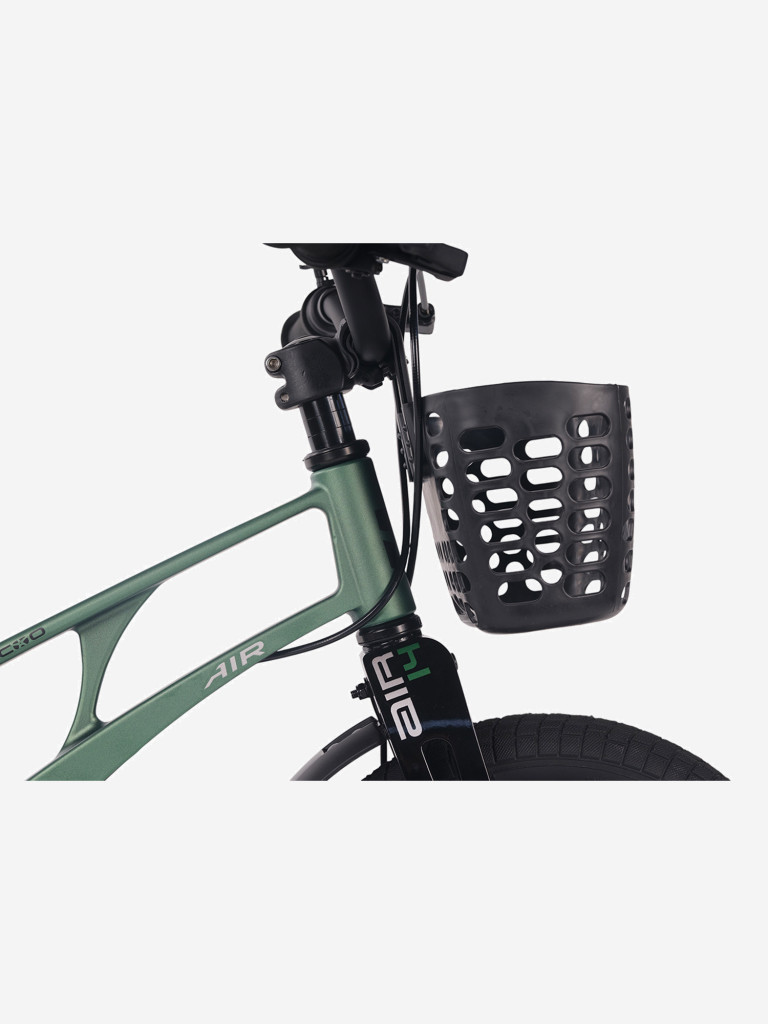Велосипед детский Maxiscoo AIR PRO 14'' зеленый матовый, 2026