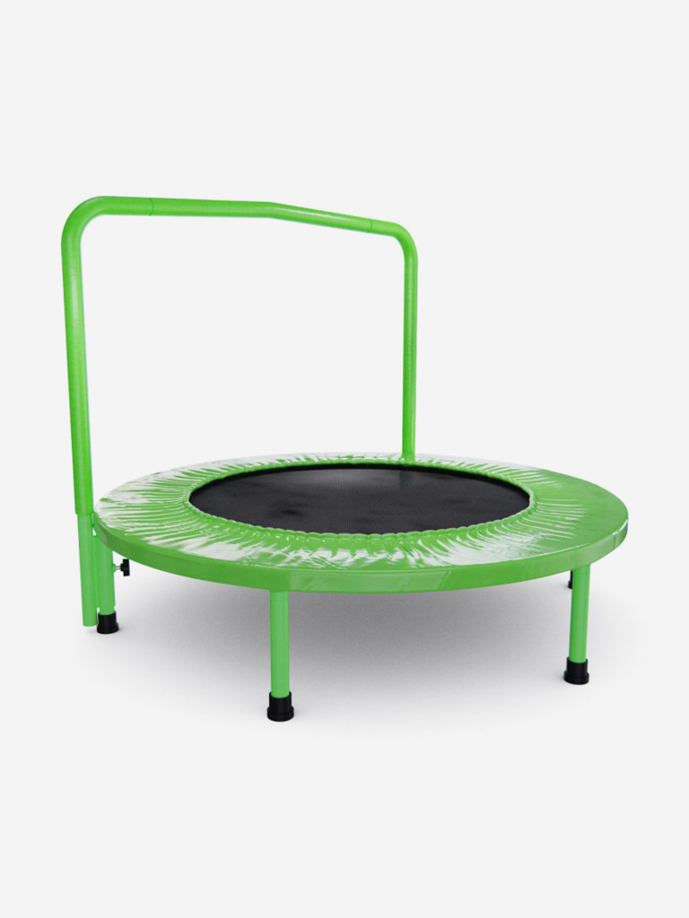 Батут с поручнем DFC JUMPFIT 36'' зеленый