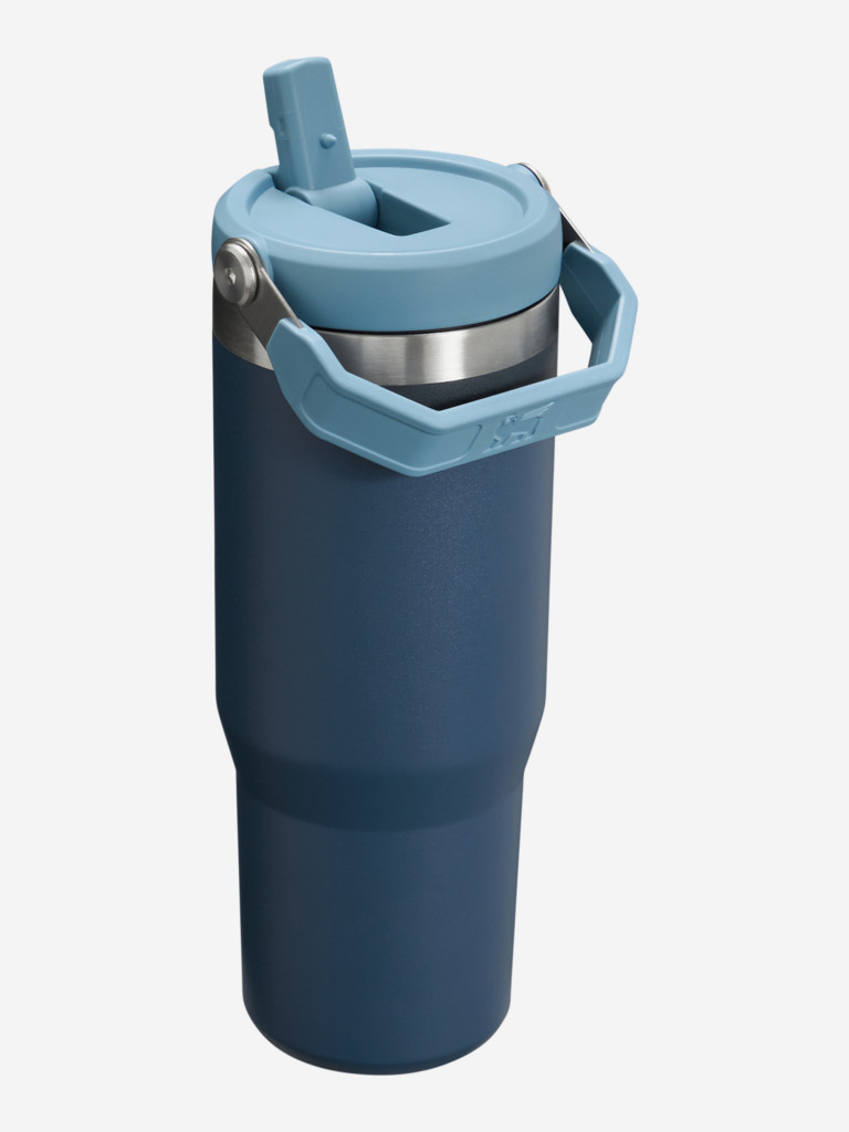 Термокружка Stanley IceFlow Flip Straw Tumbler, 890 мл, синяя