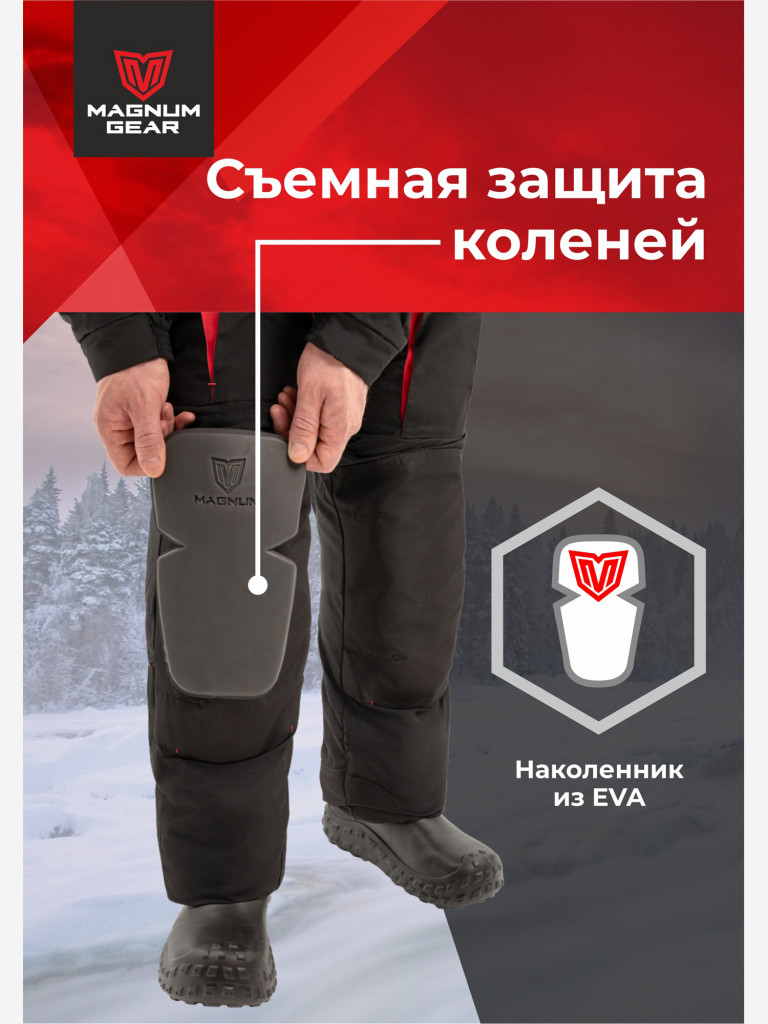 Костюм для рыбалки MAGNUM GEAR TITAN 2 -45° С графит