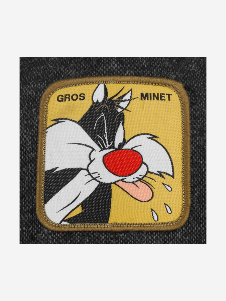 Бейсболка с сеточкой CAPSLAB CL/LOO2/1/MIN1 Looney Tunes Sylvester (черный)