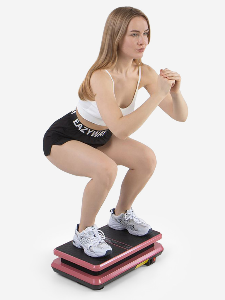 Виброплатформа Fitnesslive для похудения модель 104 цвет розовый