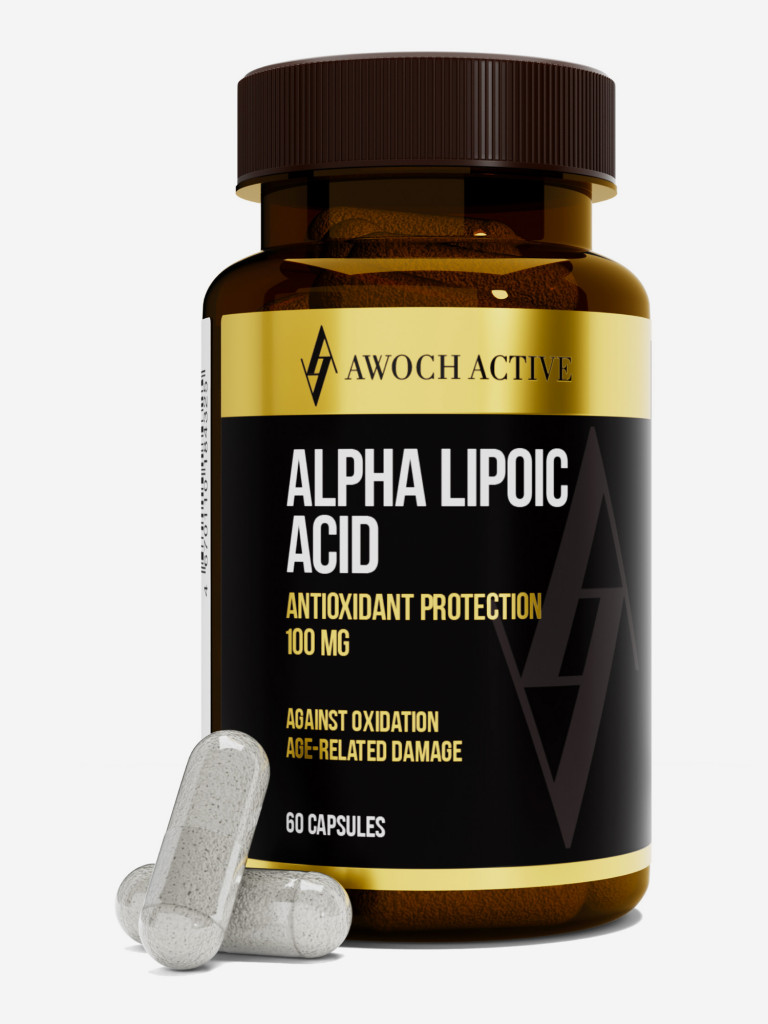 Биологически активная добавка к пище ALPHA LIPOIC ACID", 60 капсул TM AWOCHACTIVE