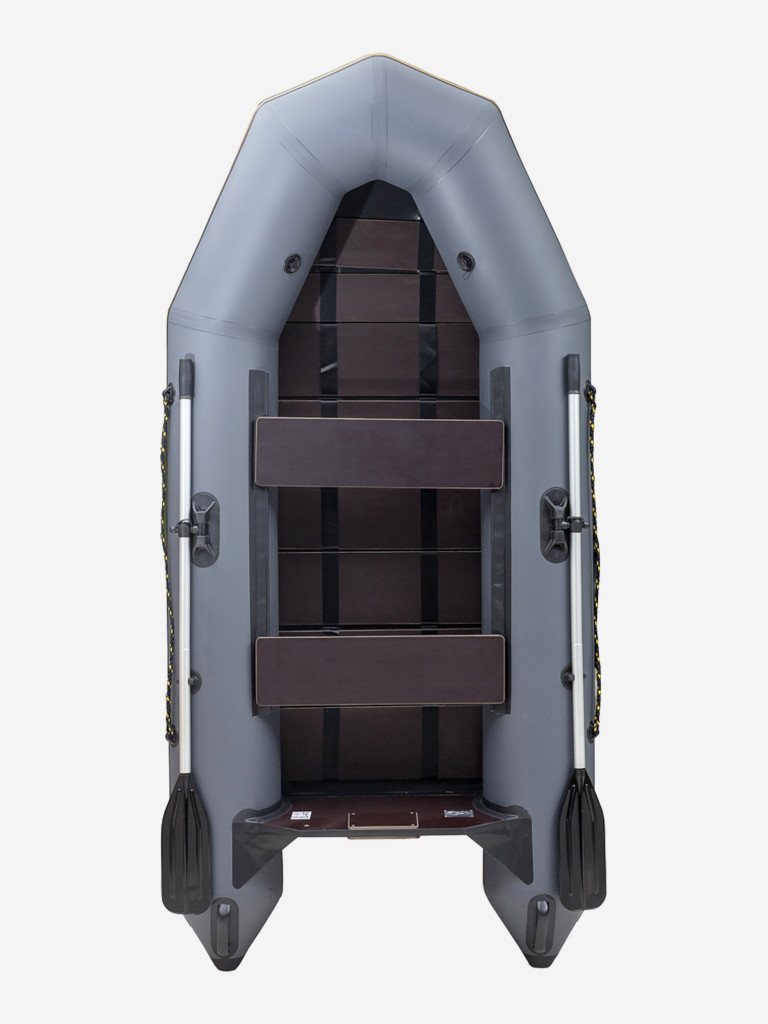 Лодка ПВХ"Чирок-270Р" (реечный настил), серая