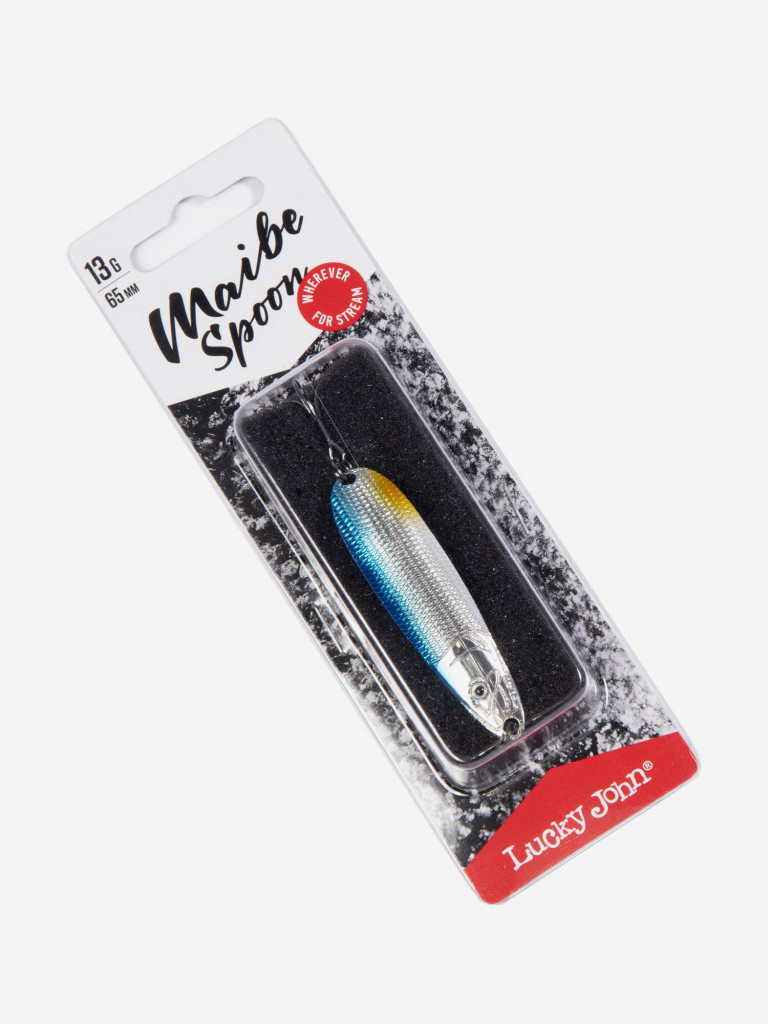 Блесна колеблющаяся Lucky John MAIBE SPOON, длина 65мм, вес 013.0г