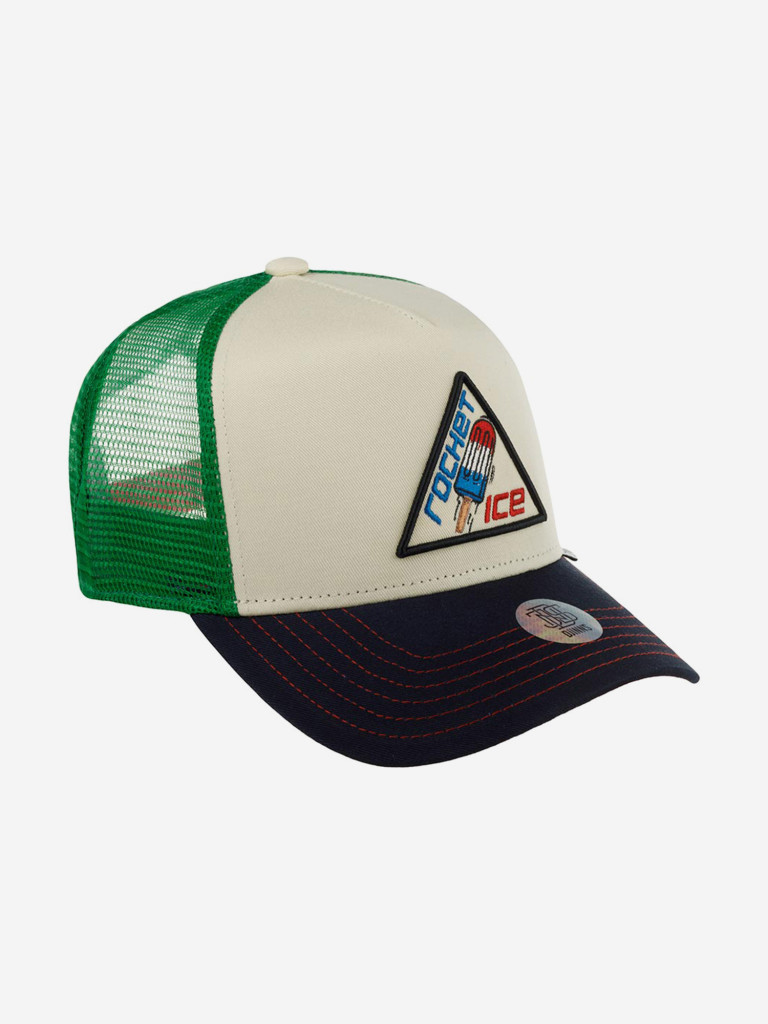 Бейсболка с сеточкой DJINNS HFT Cap Food Rocket Ice