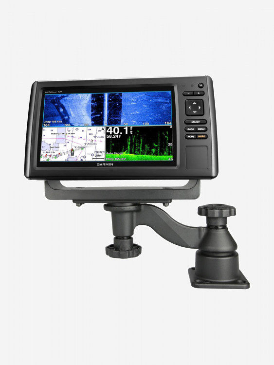 RAM-109HU Горизонтальный 150 мм. поворотный кронштейн для эхолотов и плоттеров