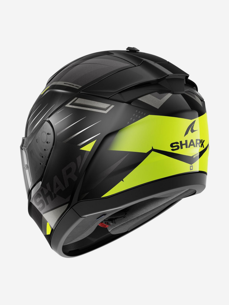 Мотошлем интеграл Shark RIDILL 2 BERSEK Black/Green/Anthracite