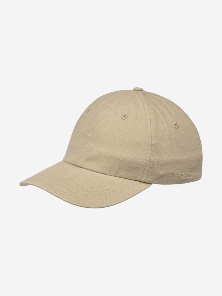 Бейсболка STETSON 7711101 BASEBALL CAP COTTON (бежевый)