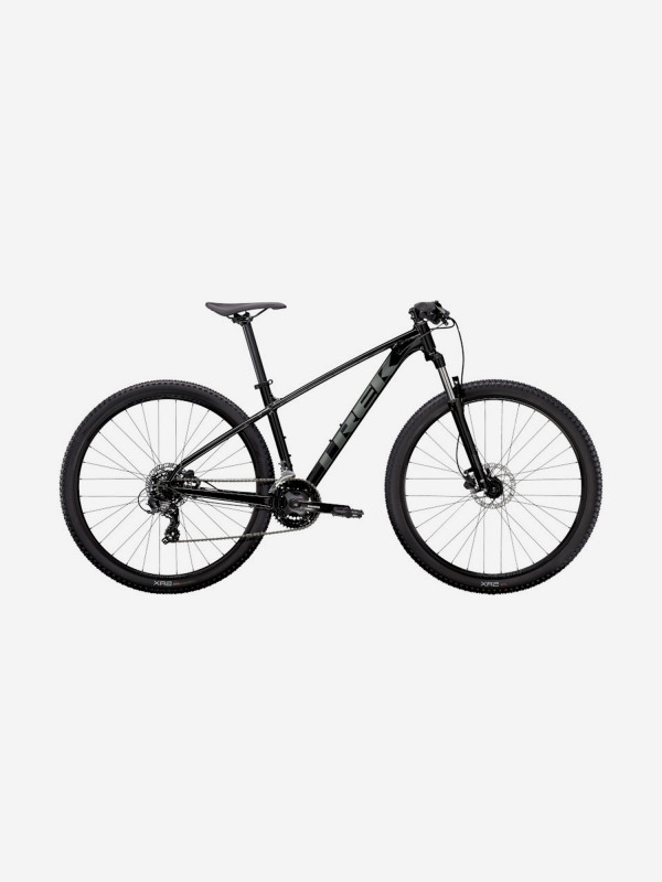 Велосипед горный Trek Marlin 5 29", 2021 черный цвет — купить за 59499 руб., отзывы в интернет-магазине Спортмастер