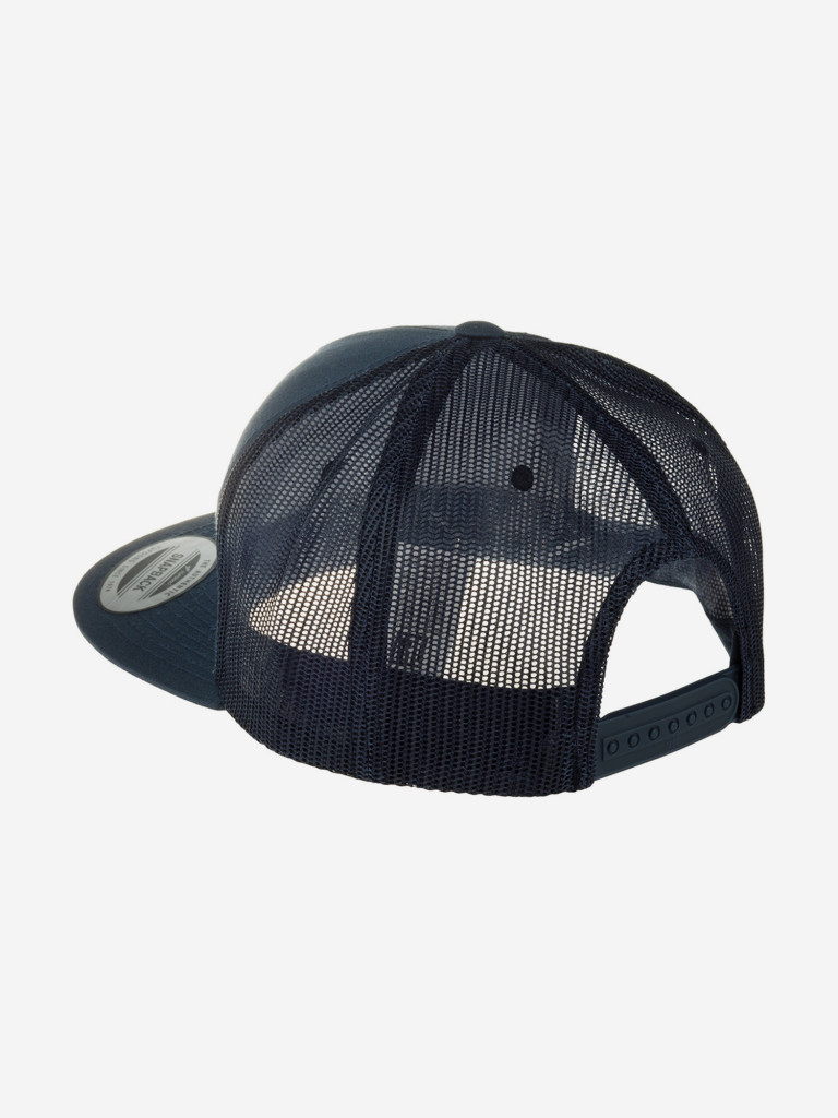 Бейсболка с прямым козырьком FLEXFIT 6005FF NO FOAM (синий)