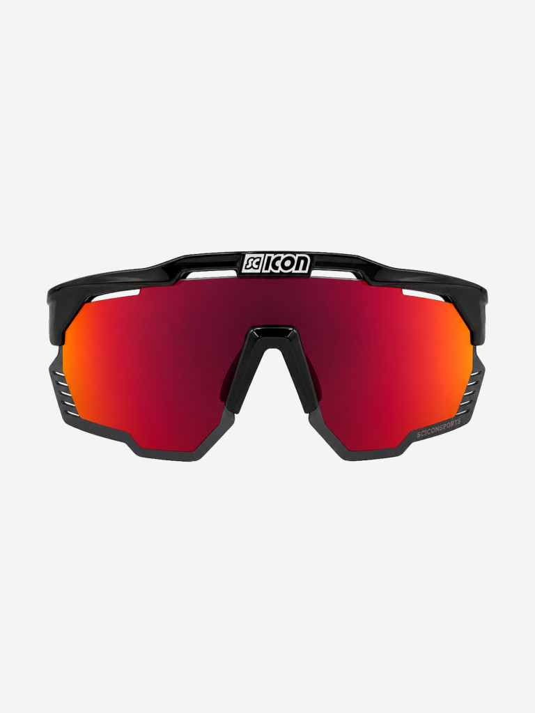 Очки спортивные Scicon AeroShade Kunken оправа Black Gloss линза SCNPP Multimirror Red
