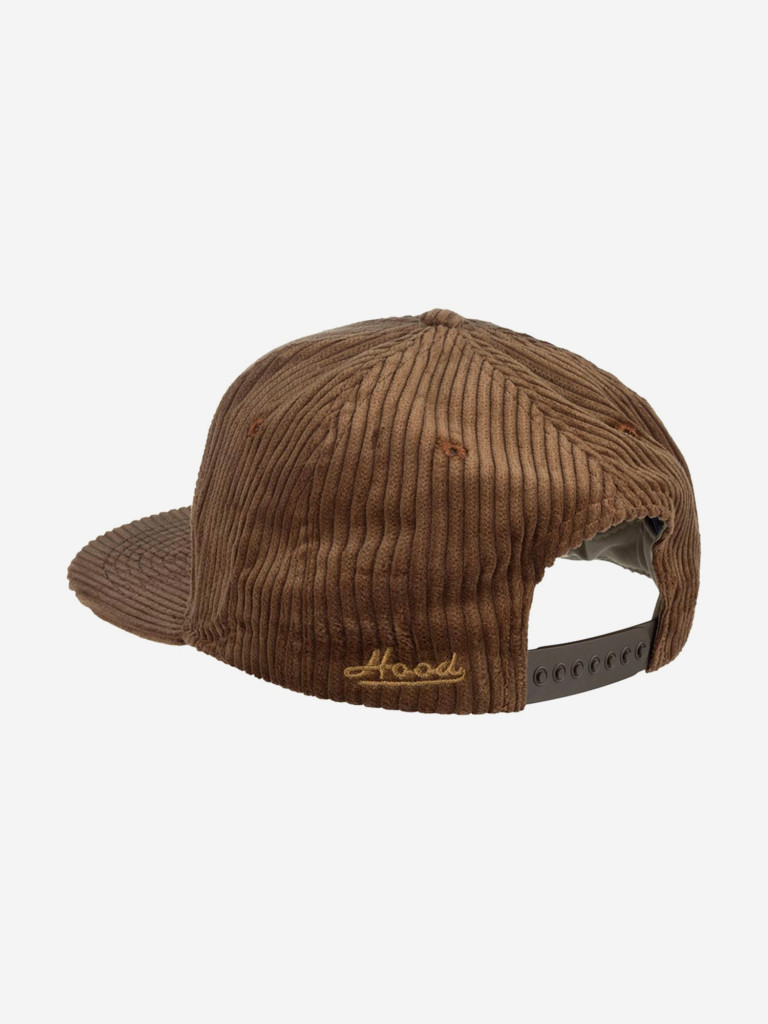 Бейсболка с прямым козырьком HOOD 103-SWC003-CA047-ST Jack Murphy Cord (коричневый)