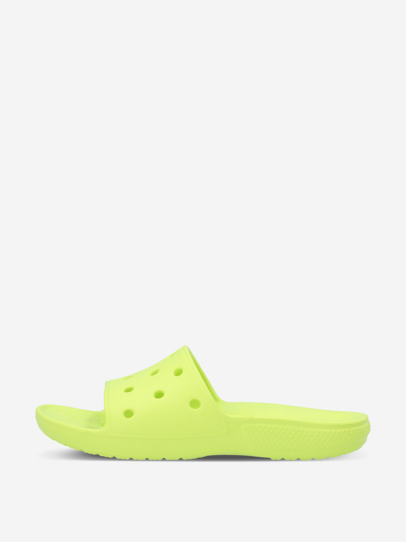 фото Шлепанцы crocs classic crocs slide, зеленый