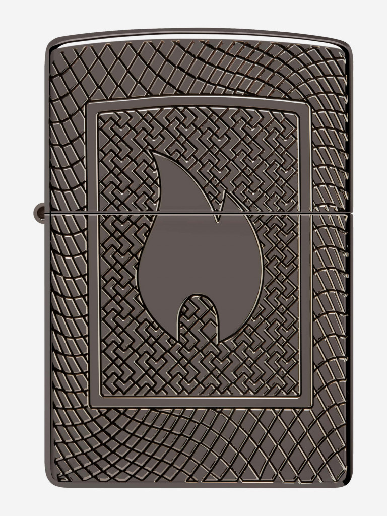 Зажигалка бензиновая ZIPPO 48569 Armor Flame Pattern