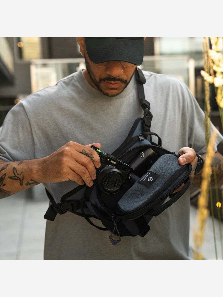 Сумка WANDRD ROGUE Sling 4L V2, синий, 4 л.